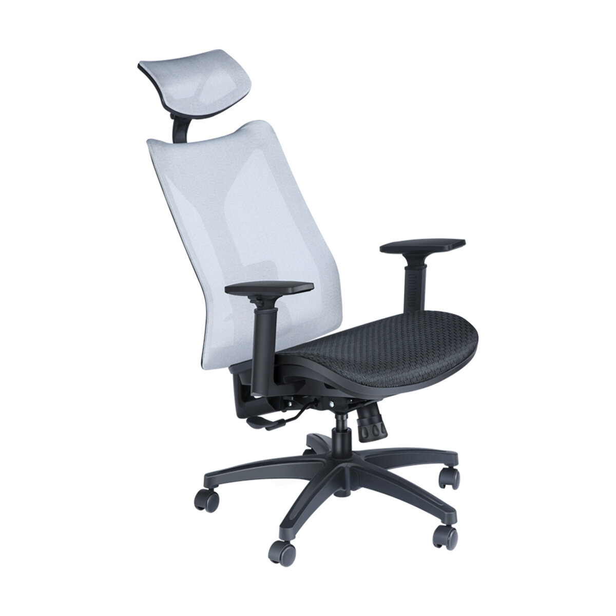 Image of BlitzWolf® BW-HOC4 Office Chair Ergonomic Design Mesh Chair With Lumbar Support & Tilt + Rocking Removable And Adjustabl