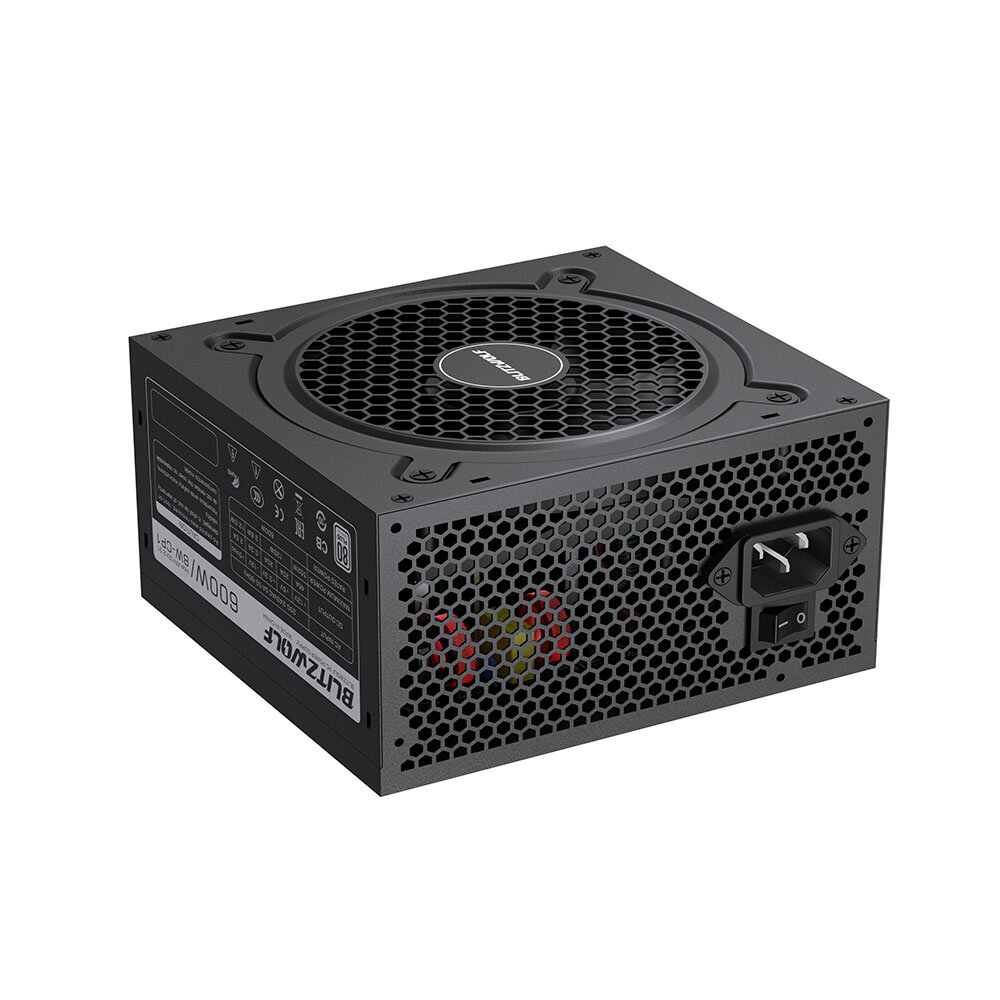 Image of BlitzWolf®BW-CP1 400W/600W PC ATX Power Supply 80PLUS White Certified With 7 Prevention Technology Wide Range Voltage Ex