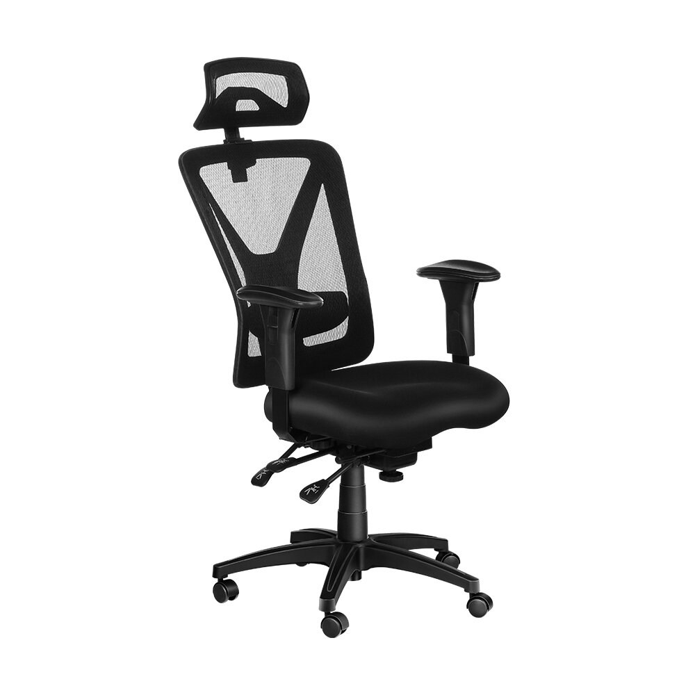 Image of BlitzWolf®BW-HOC5 Ergonomic Design Office Chair Mesh Chair with Adjustable Armrest Headrest & Lumbar Support Multifunc