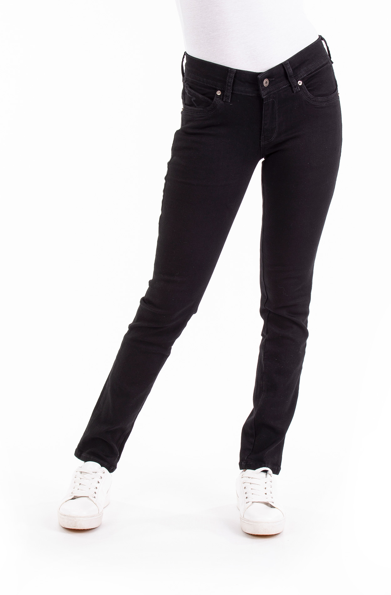 Image of Blue Monkey Jeans Laura 0004 Slim Fit black