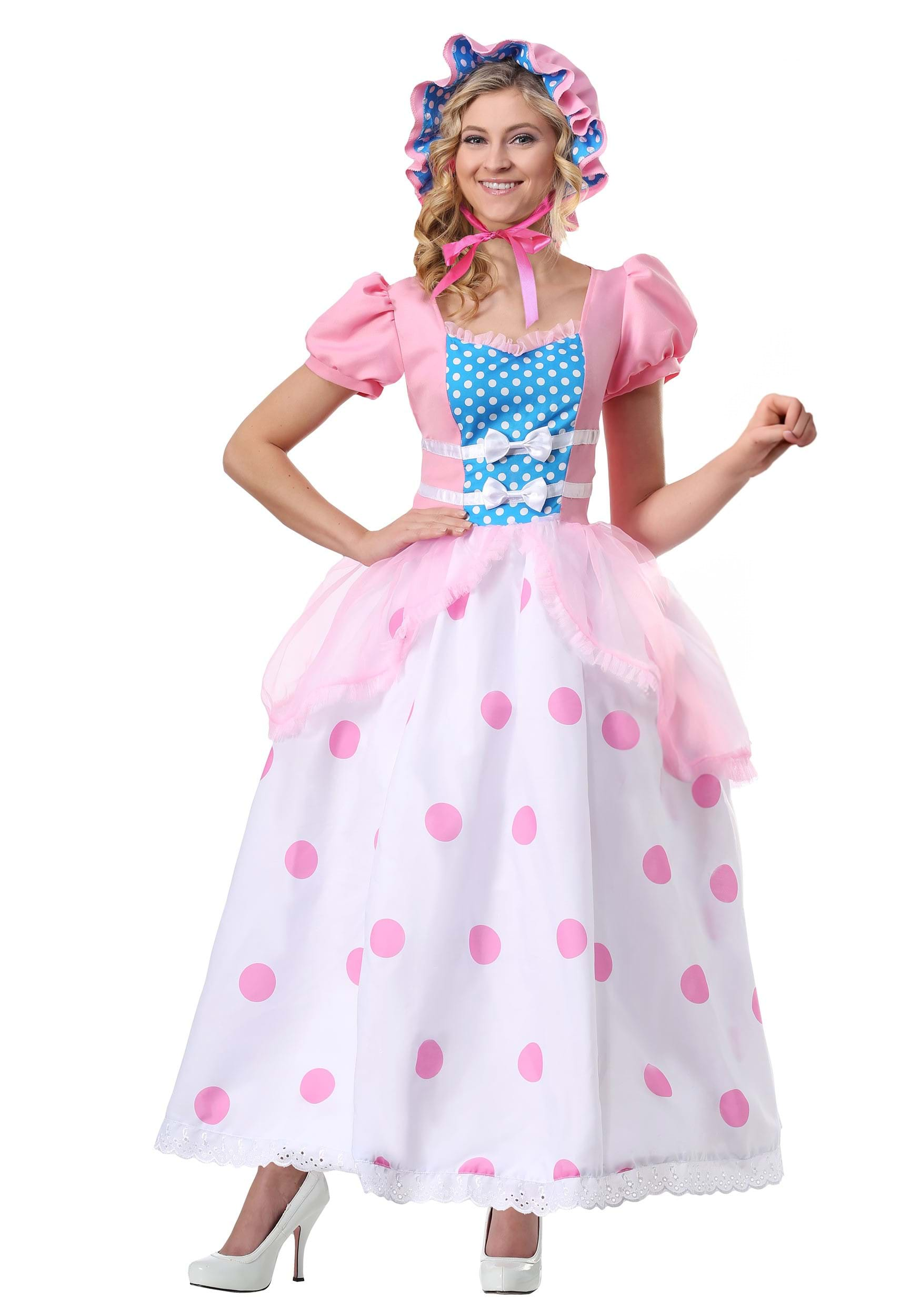 Image of Bo Peep Costume for Women | Shepherdess | Exclusive ID FUN6870AD-L