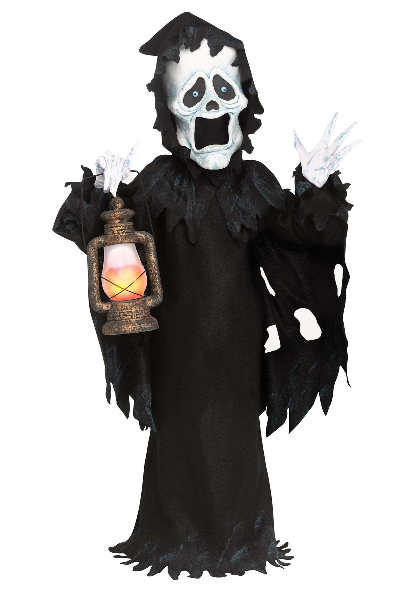 Image of Bobble Head Ghost Costume for Kid's ID FU136912-12/14