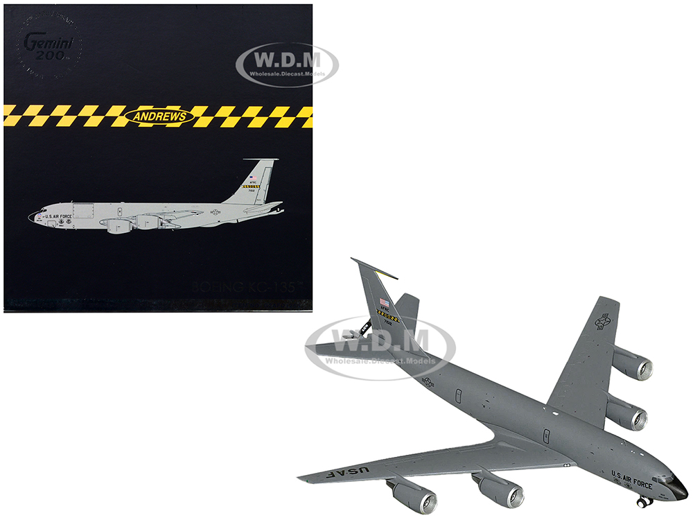 Image of Boeing KC-135 Stratotanker Tanker Aircraft "459th ARW 756th ARS Andrews Air Force Base" United States Air Force "Gemini 200" Series 1/200 Diecast Mod