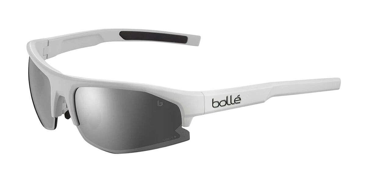 Image of Bolle Bolt 20 S Polarized BS004001 Óculos de Sol Brancos Masculino BRLPT