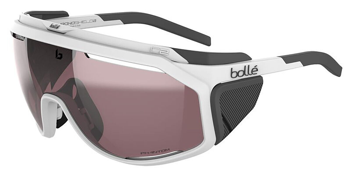Image of Bolle Chronoshield Polarized BS018007 143 Lunettes De Soleil Homme Blanches FR