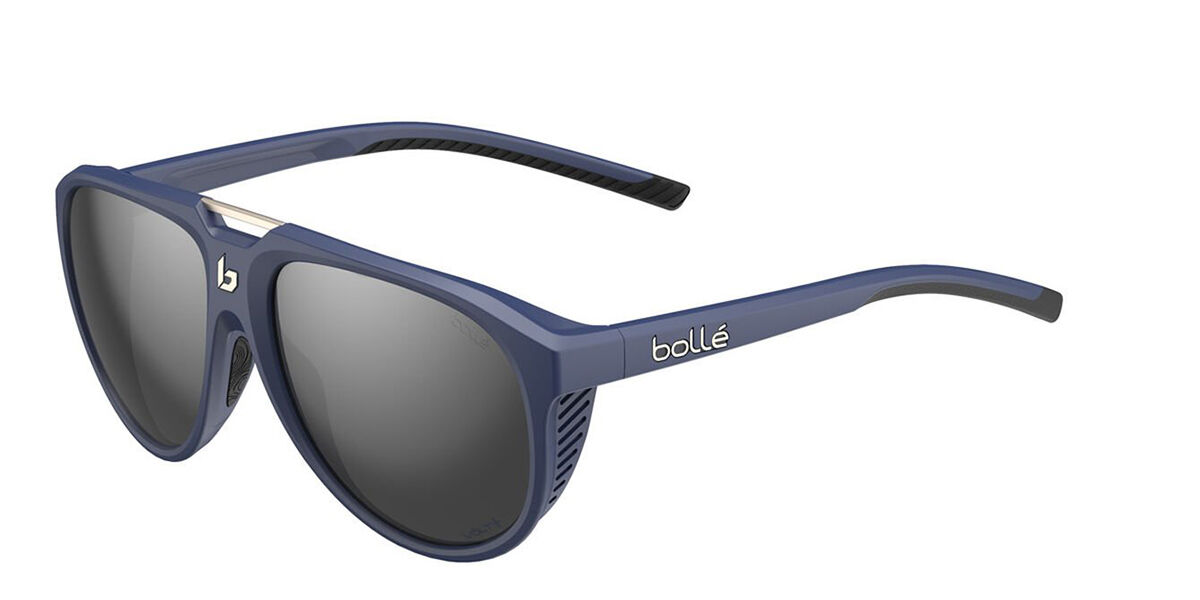 Image of Bolle Euphoria Polarized BS036002 59 Lunettes De Soleil Homme Bleues FR