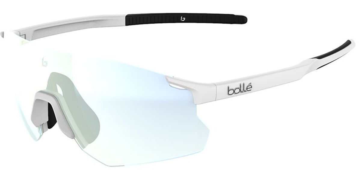 Image of Bolle Icarus Polarized BS016005 135 Lunettes De Soleil Homme Blanches FR