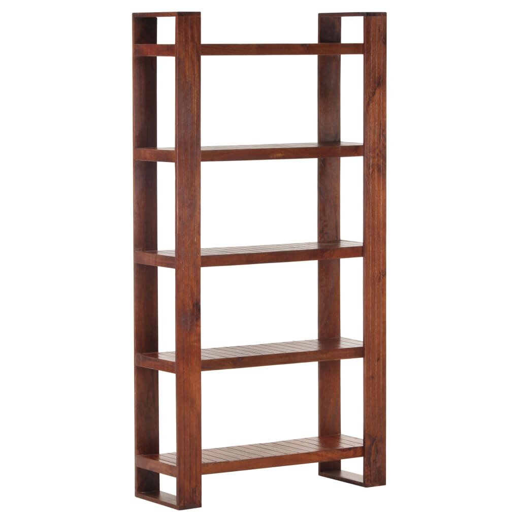 Image of Book Cabinet Honey Brown 335"x118"x654" Solid Acacia Wood
