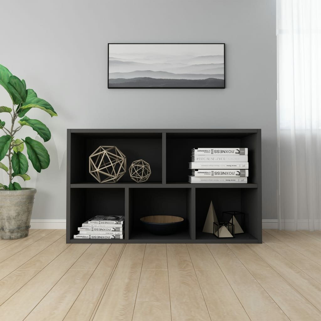 Image of Book Cabinet/Sideboard Black 197"x98"x315" Chipboard