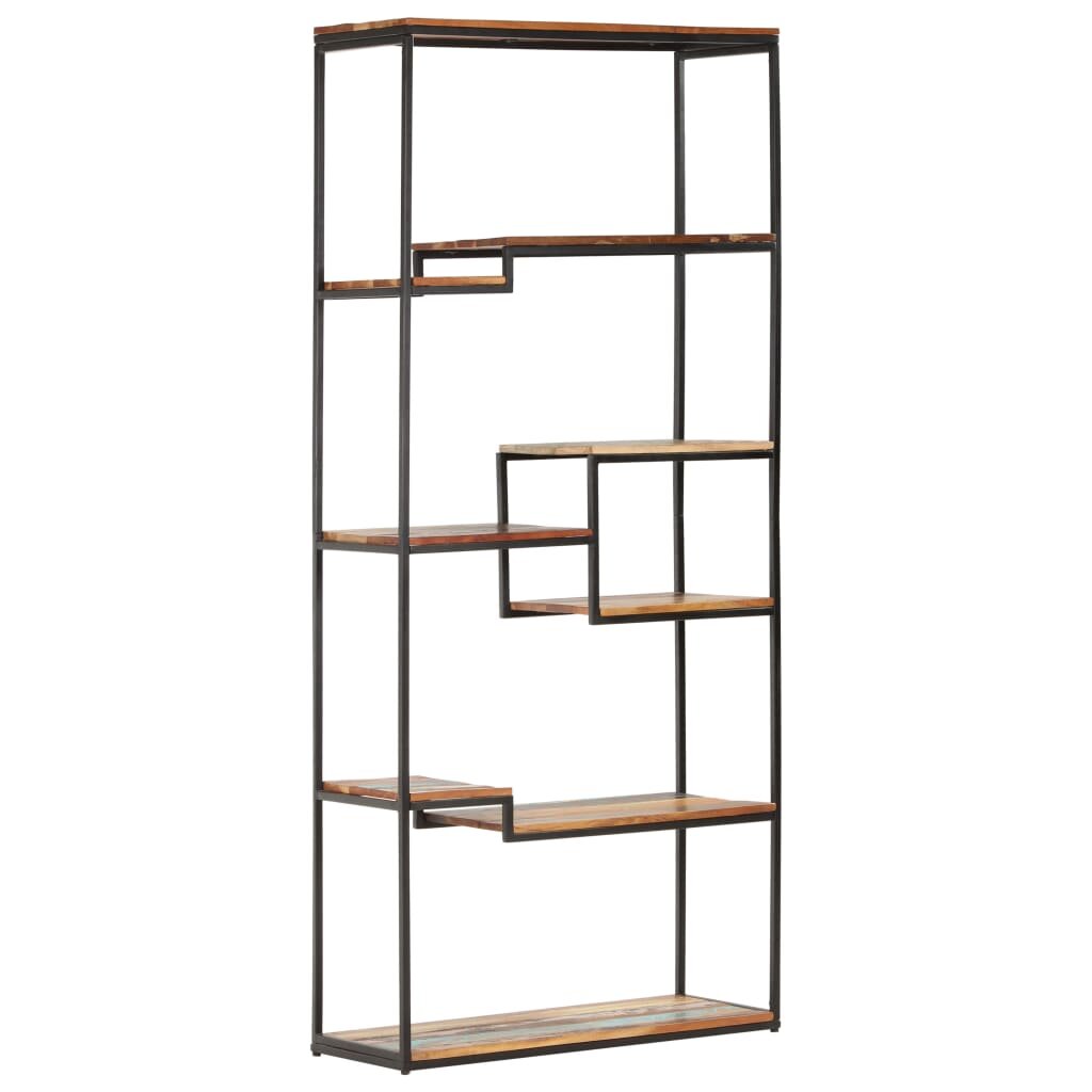 Image of Bookcase 315"x118"x709" Solid Reclaimed Wood