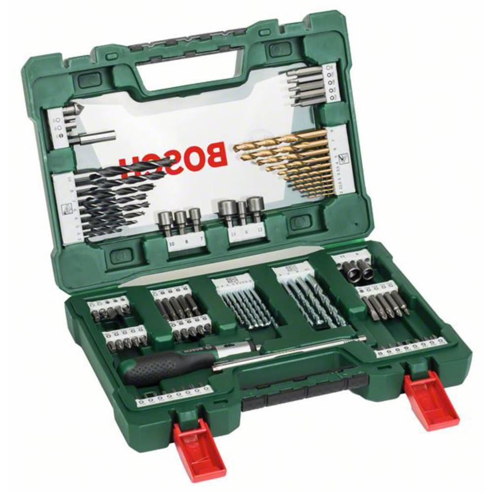 Image of Bosch Accessories 2607017195 V-Line TiN 91-piece Universal drill bit set