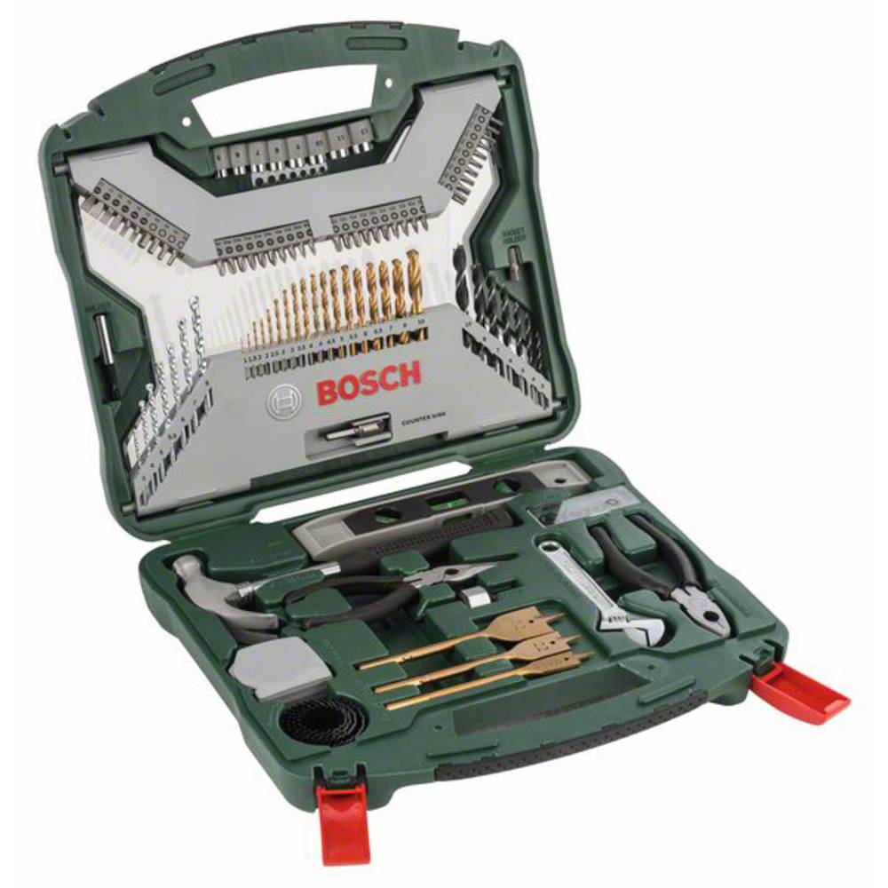 Image of Bosch Accessories 2607019331 X-Line TiN 103-piece Universal drill bit set