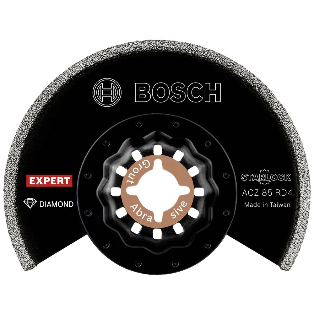 Image of Bosch Accessories 2608900035 EXPERT Grout Segment Blade ACZ 85 RD4 Diamond Semicircle blade 10-piece 2 mm 10 pc(s)