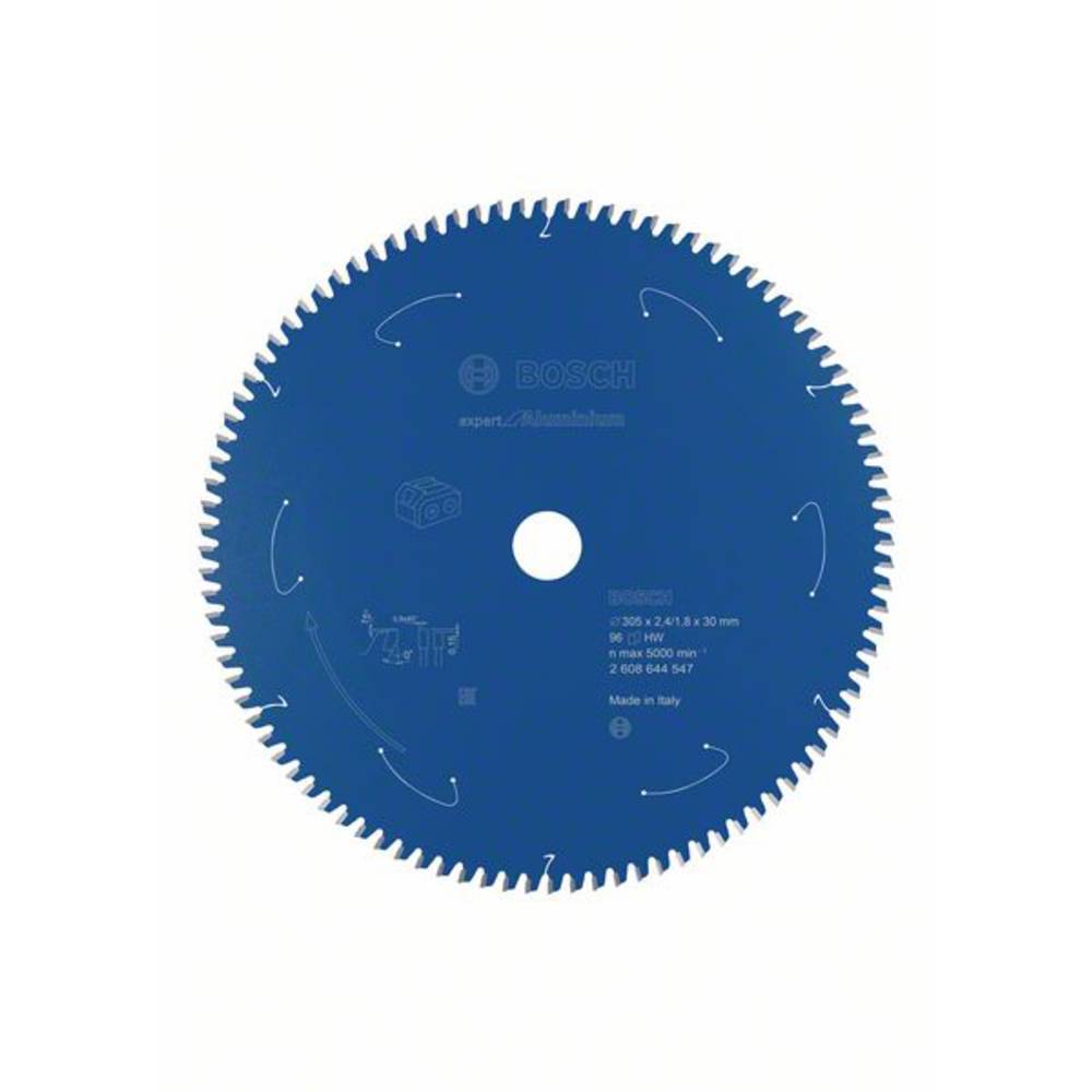 Image of Bosch Accessories Bosch 2608644547 Circular saw blade 305 x 30 mm Number of cogs: 96 1 pc(s)