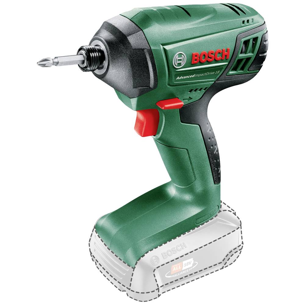 Image of Bosch Home and Garden AdvancedImpactDrive 18 0603980303 Cordless impact driver 18 V No of power packs included 0 Li-ion
