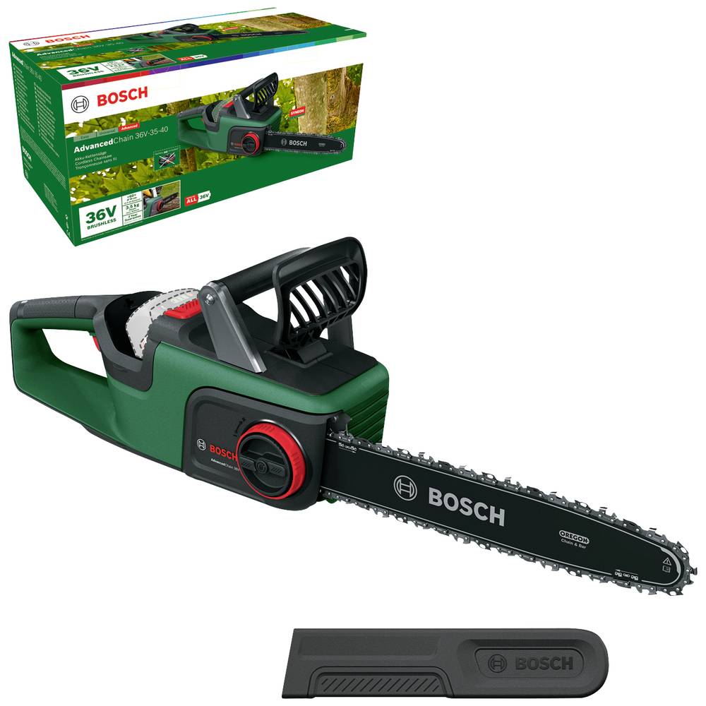 Image of Bosch Home and Garden Bosch Rechargeable battery Chainsaw w/o battery Blade length 310 mm