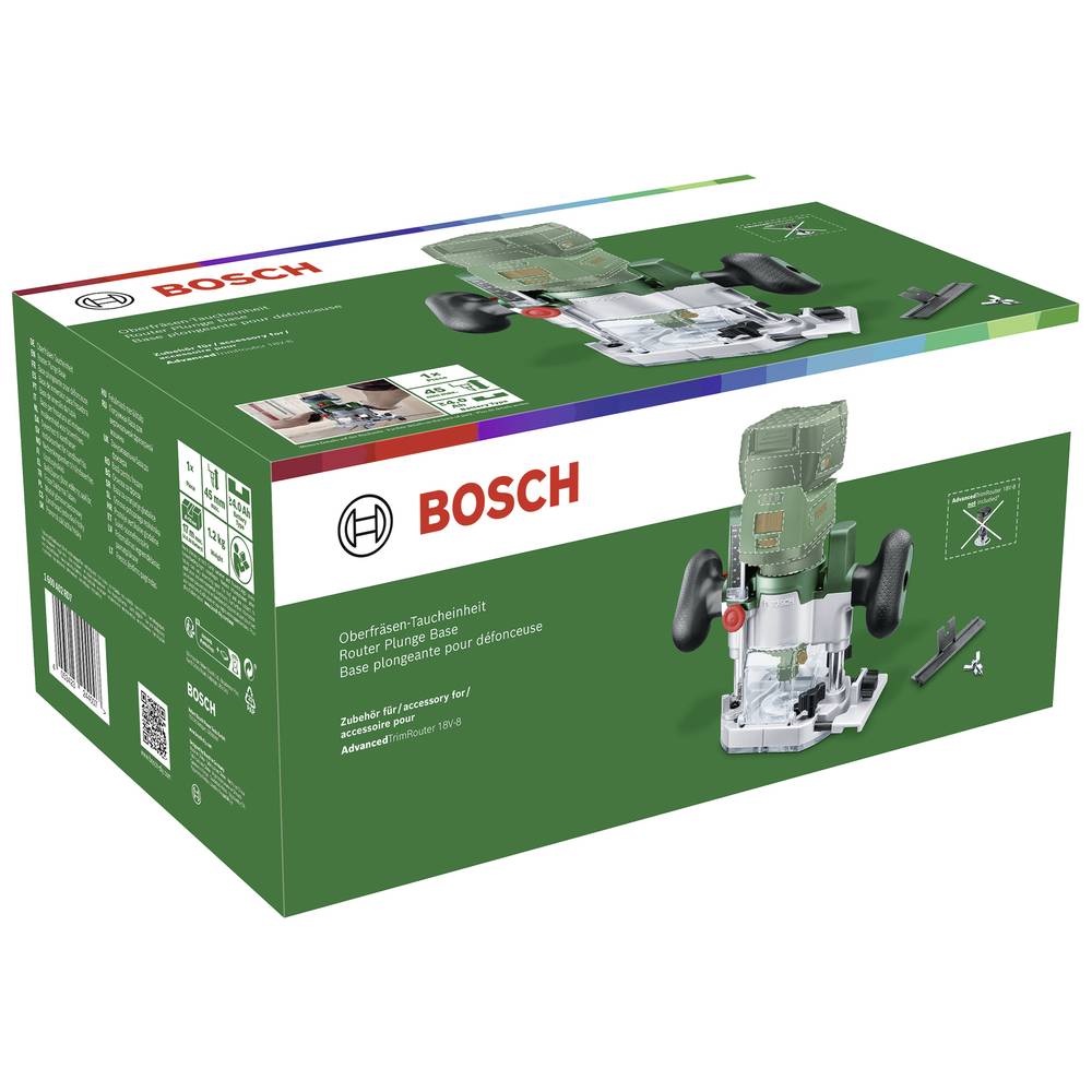 Image of Bosch Home and Garden Router plunge base 1600A02RD7 AdvancedTrimRouter Plunge Base