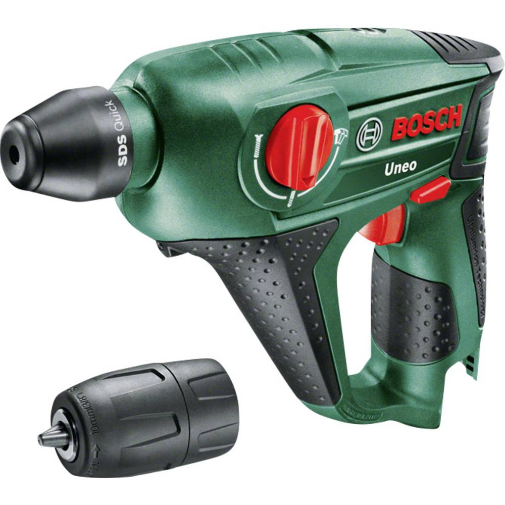 Image of Bosch Home and Garden Uneo (Ohne Akkupack und LadegerÃ¤t) 060398400C Cordless hammer drill 12 V 20 Ah Li-ion