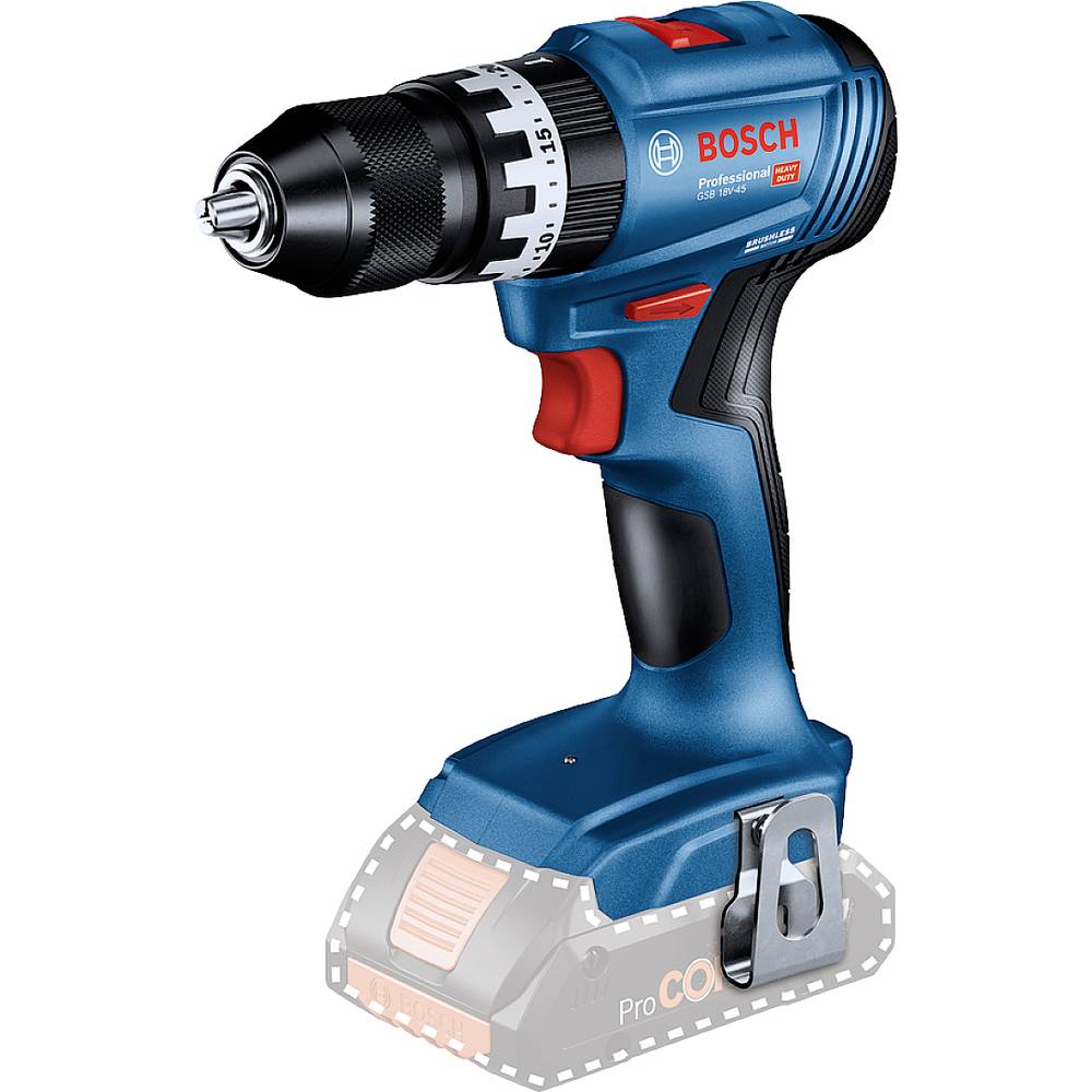 Image of Bosch Professional GSB 18V-45 -Cordless impact driver brushless w/o battery
