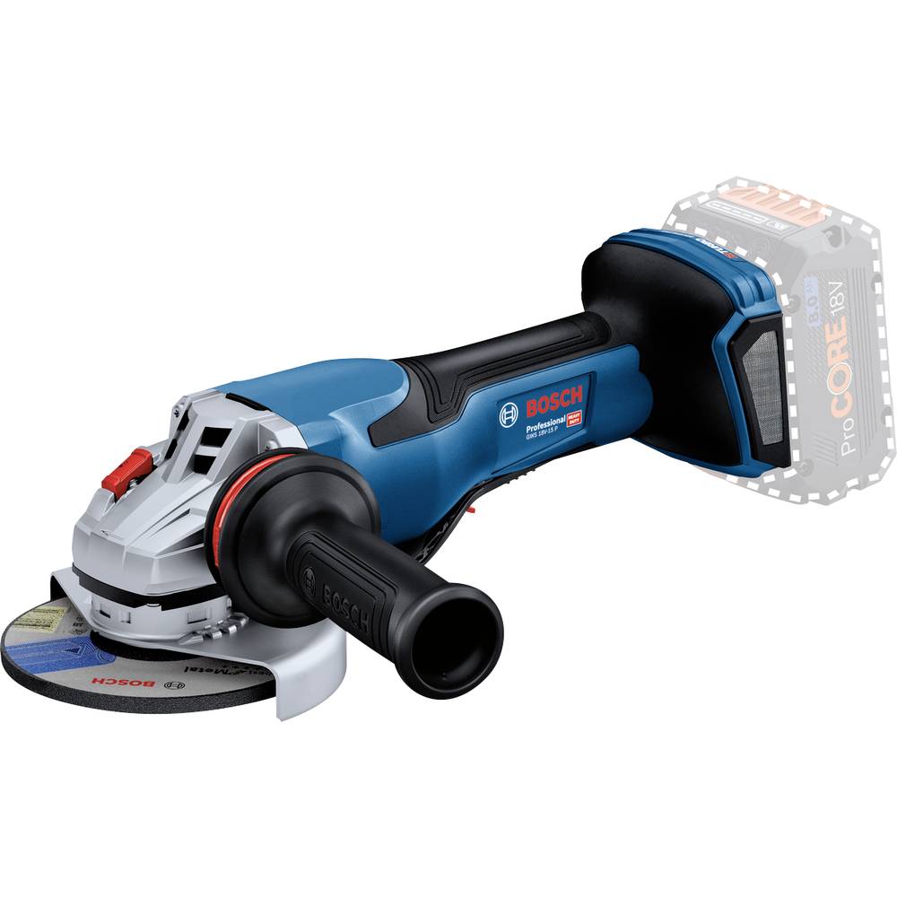 Image of Bosch Professional GWS 18V-15 P 06019H6A00 Cordless angle grinder 125 mm brushless w/o battery w/o charger 1500 W 18