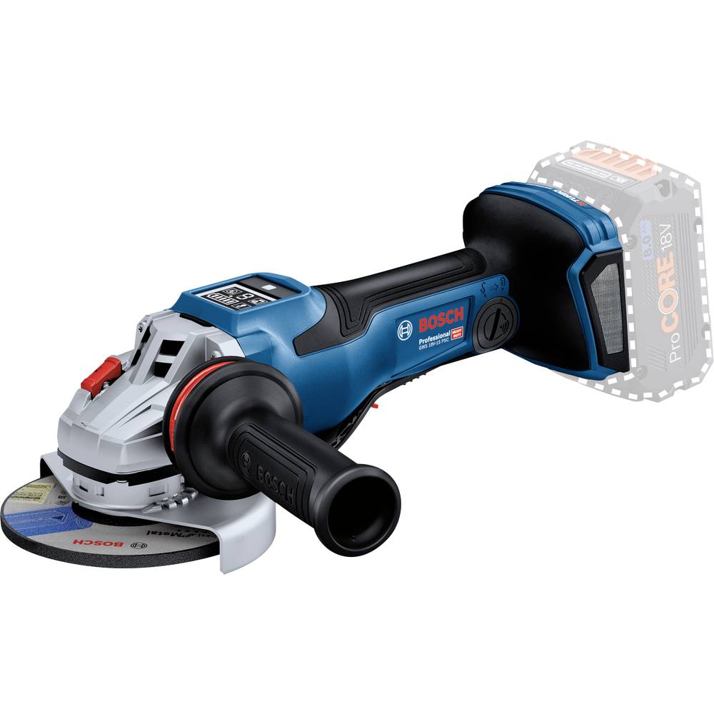 Image of Bosch Professional GWS 18V-15 PSC 06019H6B00 Cordless angle grinder 125 mm brushless w/o battery 1500 W 18 V