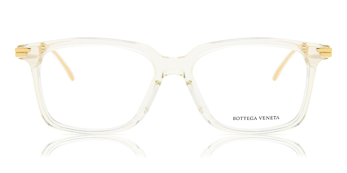 Image of Bottega Veneta BV1009O 005 54 Przezroczyste Męskie Okulary Korekcyjne PL