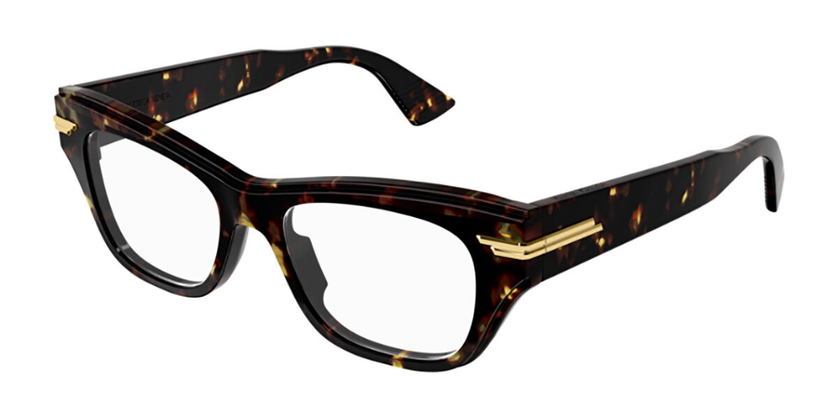 Image of Bottega Veneta BV1152O 002 Óculos de Grau Tortoiseshell Feminino PRT