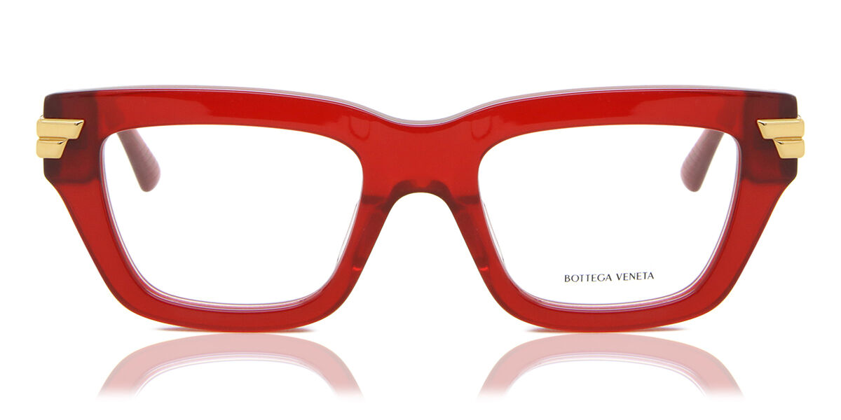 Image of Bottega Veneta BV1190O 003 50 Przezroczyste Damskie Okulary Korekcyjne PL