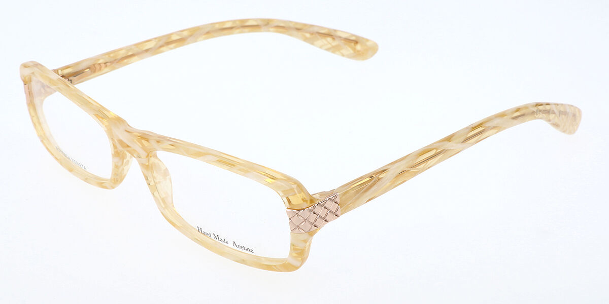 Image of Bottega Veneta BV122 29L Gafas Recetadas para Mujer Amarillas ESP