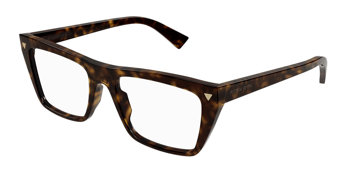 Image of Bottega Veneta BV1258O 002 53 Tortoiseshell Męskie Okulary Korekcyjne PL