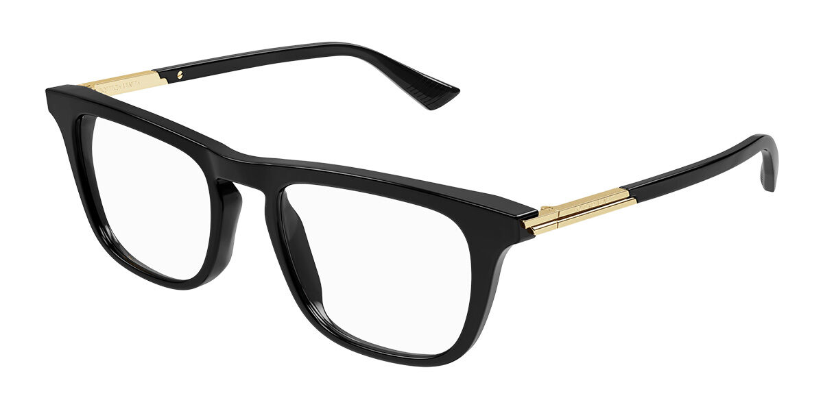 Image of Bottega Veneta BV1264O 001 51 Czarne Męskie Okulary Korekcyjne PL