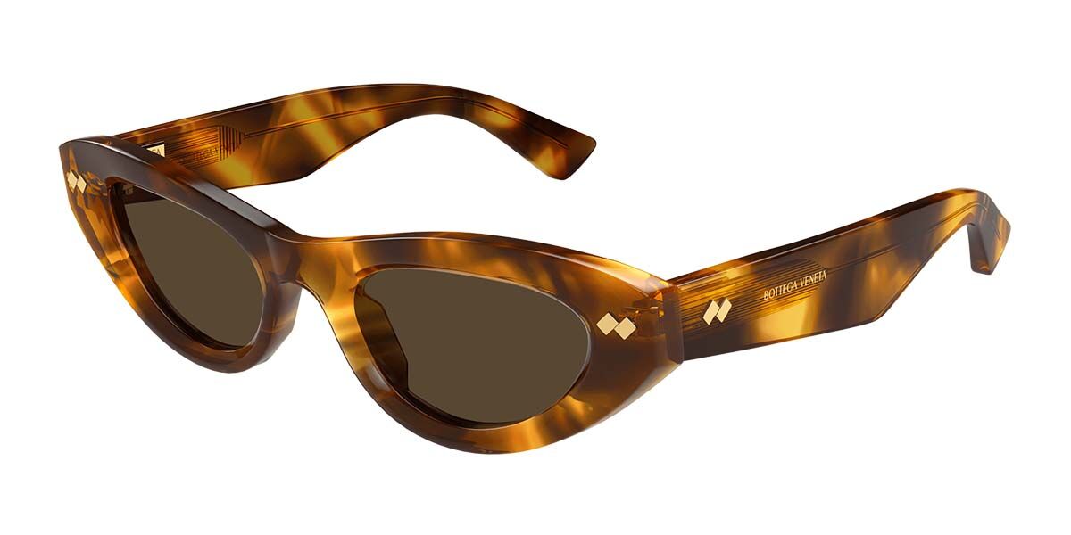 Image of Bottega Veneta BV1350S 002 Óculos de Sol Feminino Tortoiseshell BRLPT