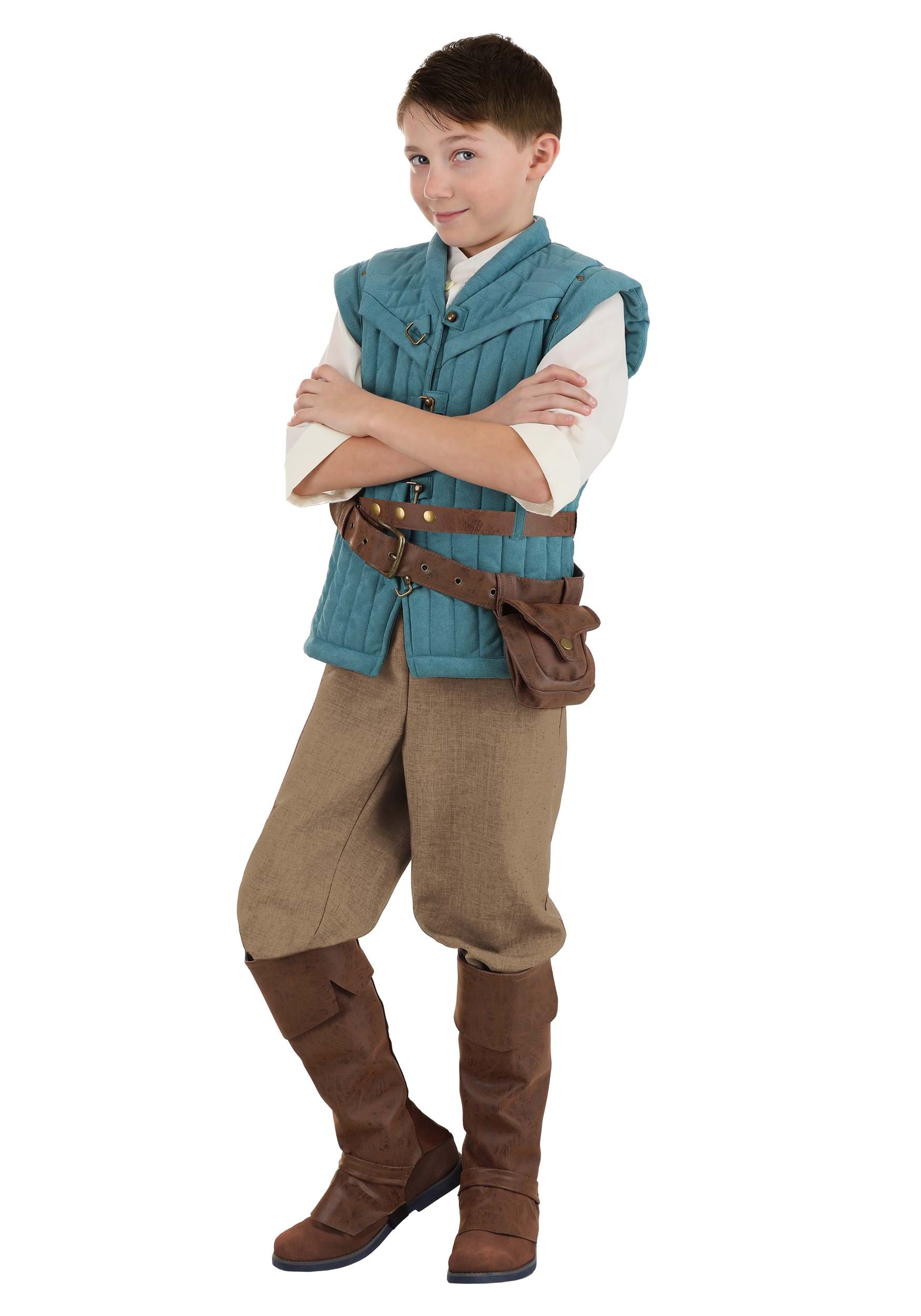 Image of Boy's Authentic Disney Tangled Flynn Rider Costume ID FUN4781CH-S