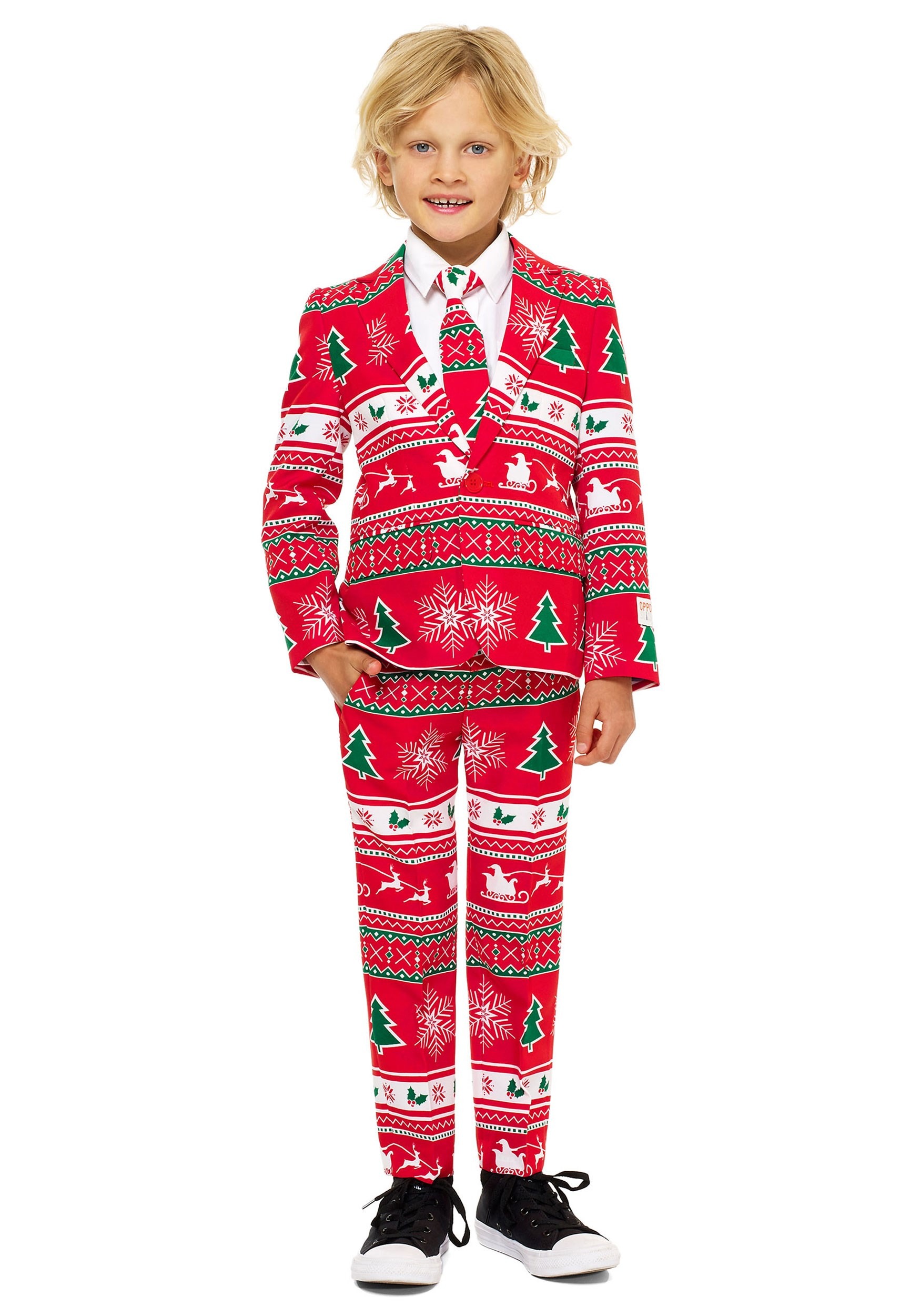 Image of Boy's Winter Wonderland OppoSuit ID OSOSBO000-5-6