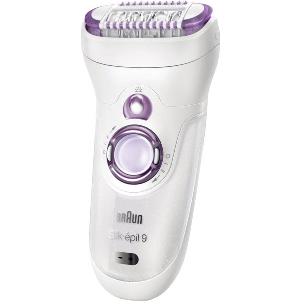 Image of Braun 9-690 SensoSmart Epilator White Purple