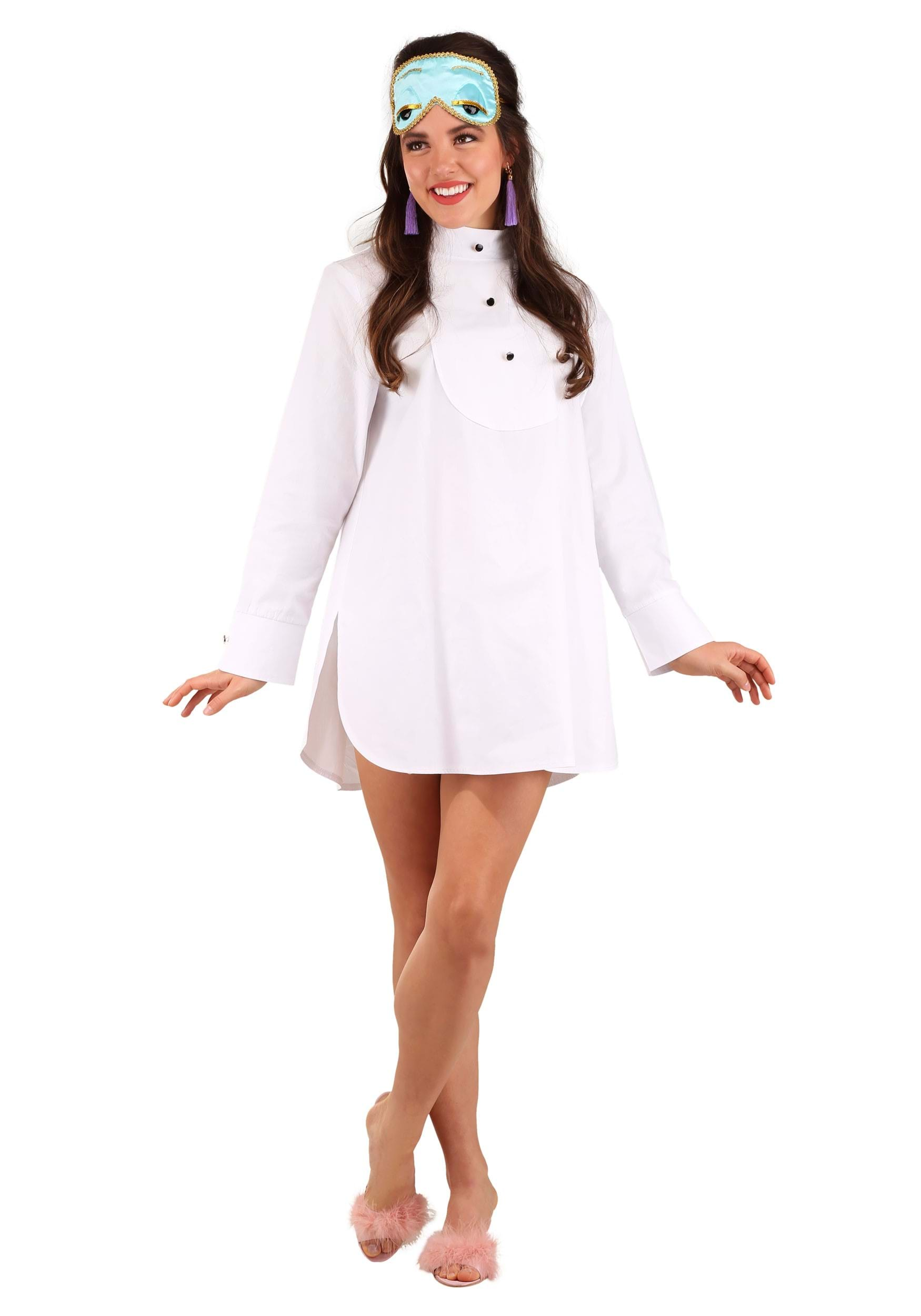 Image of Breakfast at Tiffany's Pajama Womens Costume ID FUN1188AD-XL