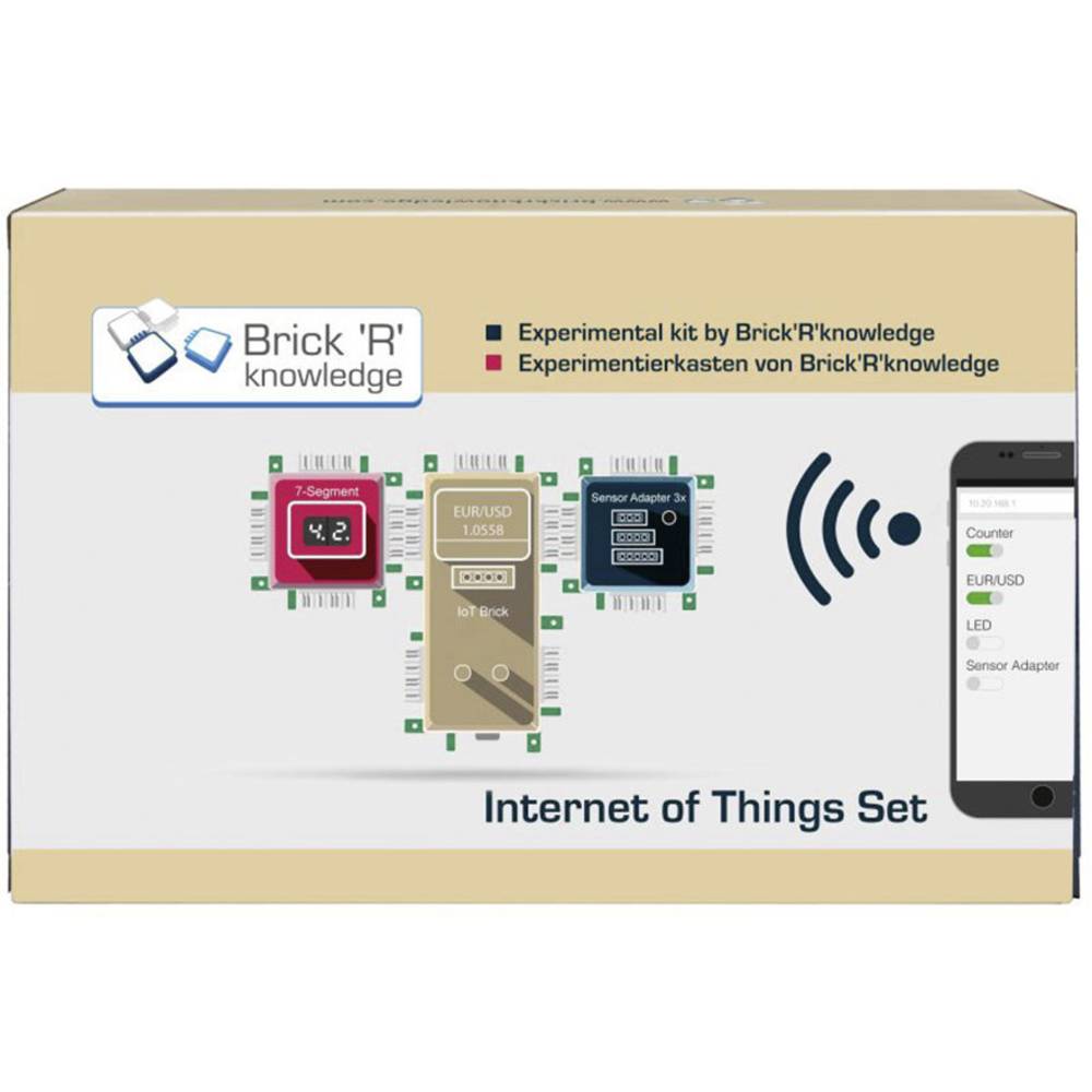 Image of BrickÂ´RÂ´Knowledge 138090 Internet of Things Set IoT Science kit (set)