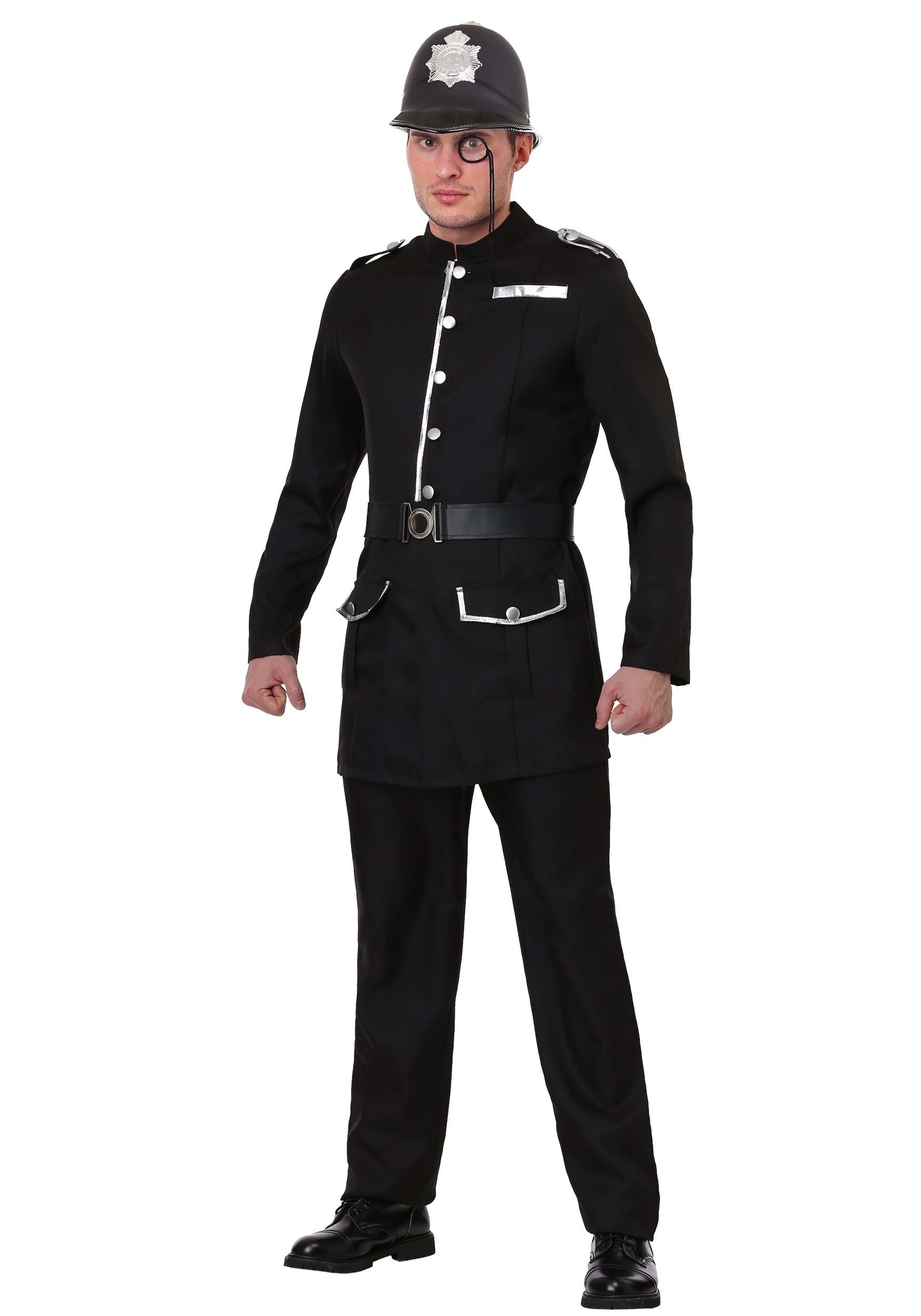 Image of British Bobby Costume for Men ID FUN1628AD-S