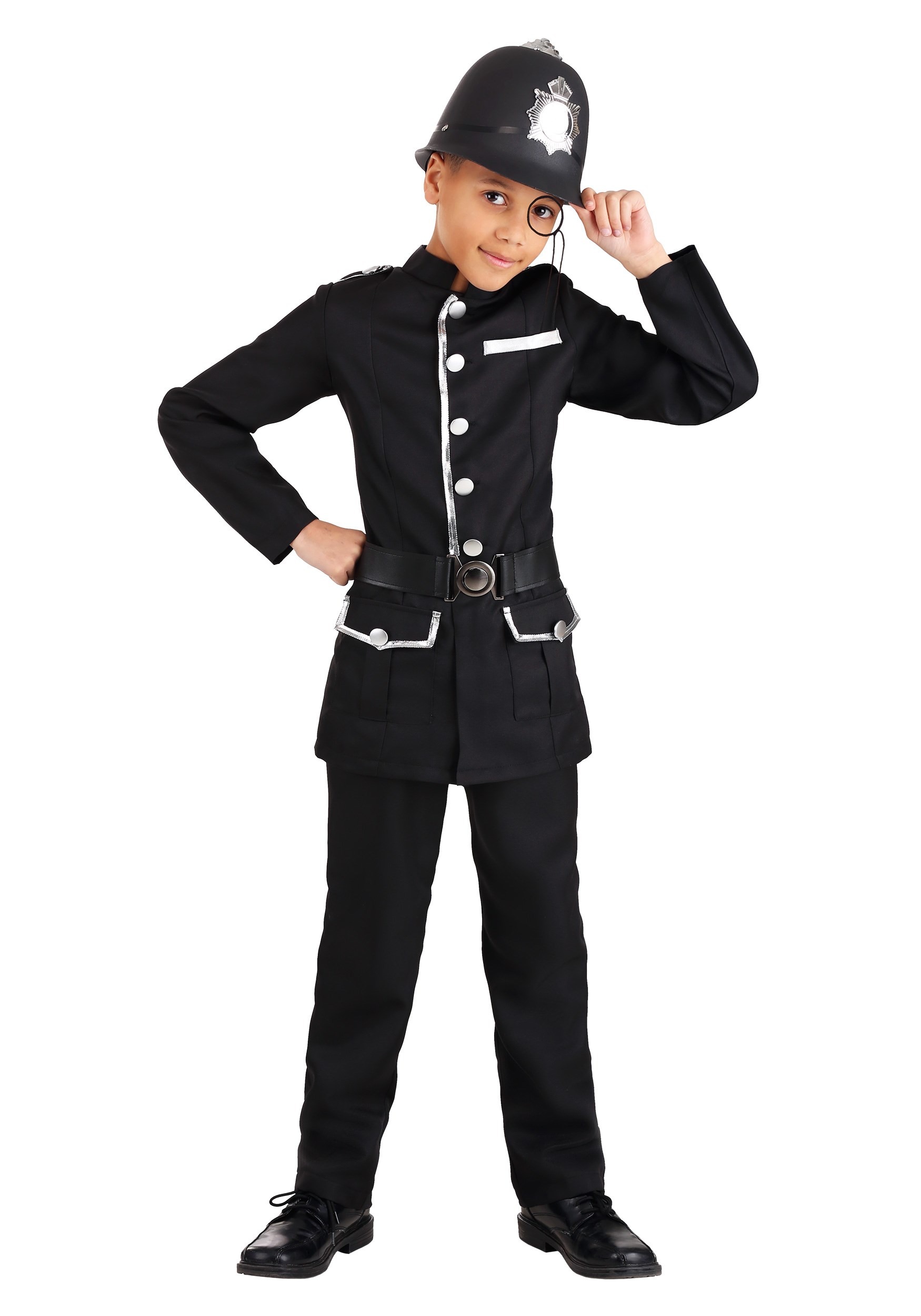 Image of British Bobby Kid's Costume ID FUN1628CH-M