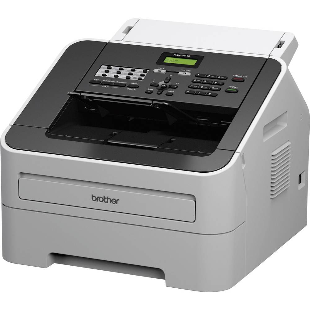 Image of Brother FAX-2940 laser fax machine (500 Sides page memory 30 sheet page/document feed N/A modem speed)