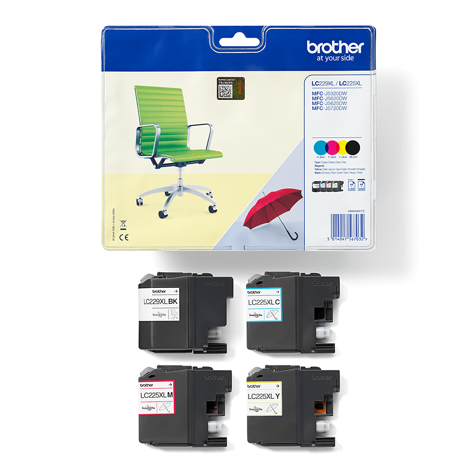 Image of Brother LC-229XLVALBP multipack originálna cartridge SK ID 7614