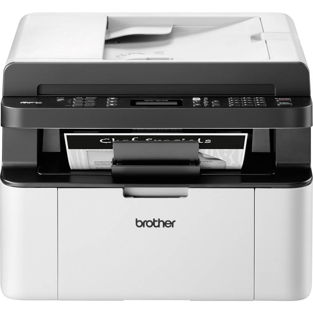 Image of Brother MFC-1910W Mono laser multifunction printer A4 Printer scanner copier fax USB Wi-Fi ADF