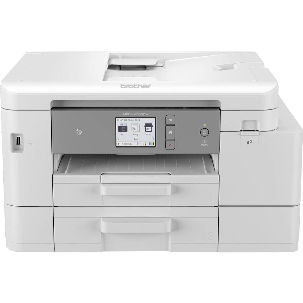 Image of Brother MFC-J4540DWXL Inkjet multifunction printer A4 Printer Copier Scanner Fax ADF Duplex LAN Wi-Fi USB NFC