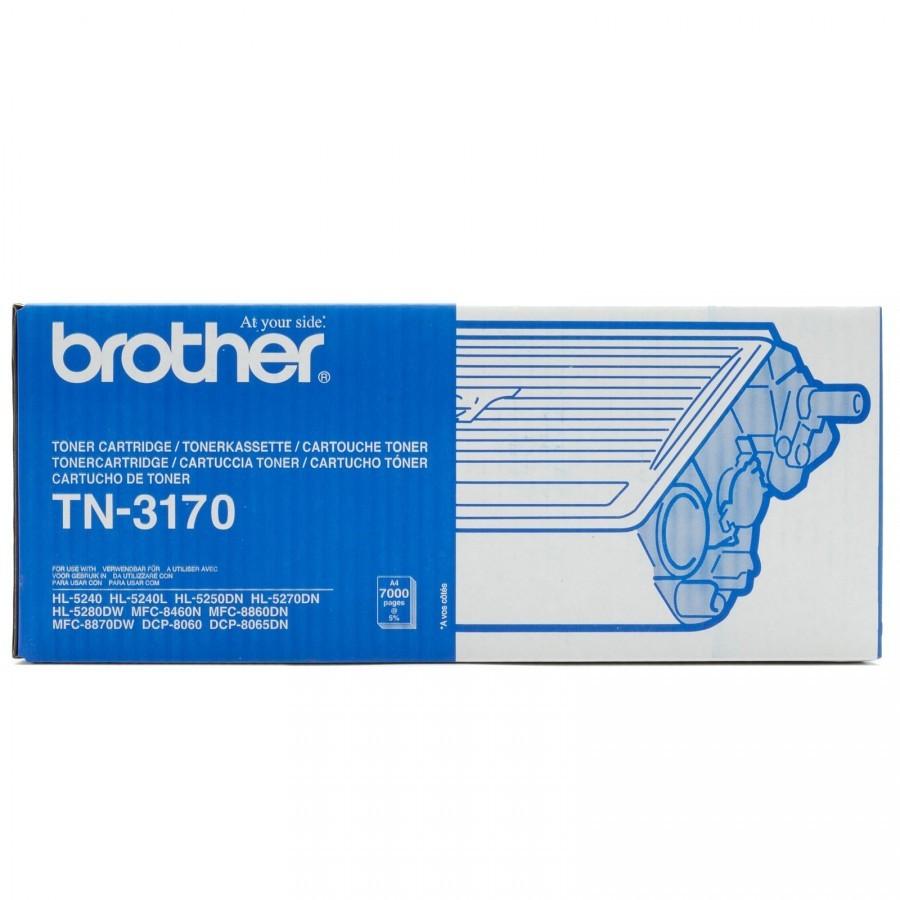 Image of Brother TN-3170 negru (black) toner original RO ID 469