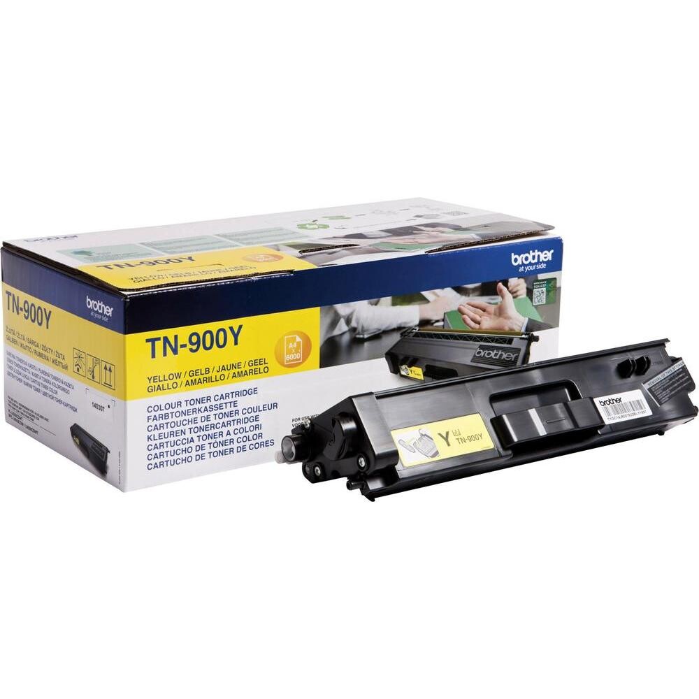 Image of Brother TN-900Y sárga (yellow) eredeti toner HU ID 14251