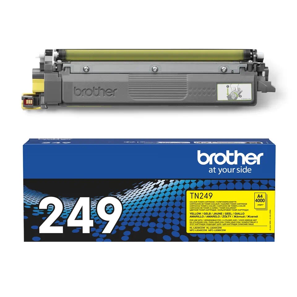 Image of Brother TN249Y žltý (yellow) originálny toner SK ID 500397