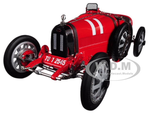 Image of Bugatti T35 11 National Color Project Grand Prix Italy Limited Edition to 800 pieces Worldwide 1/18 Diecast Model Car by CMC