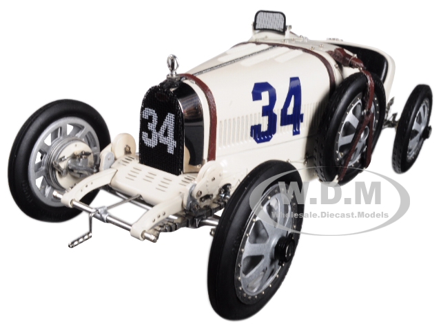 Image of Bugatti T35 34 National Color Project Grand Prix USA Limited Edition to 500 pieces Worldwide 1/18 Diecast Model Car by CMC