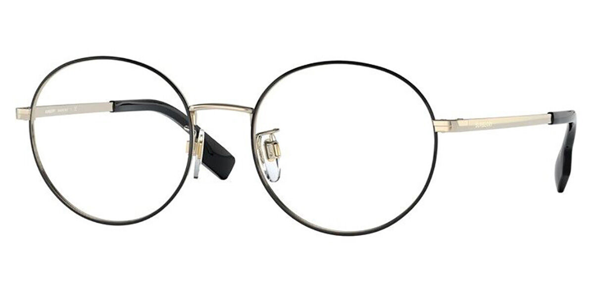 Image of Burberry BE1345D Asian Fit 1326 Óculos de Grau Pretos Masculino PRT