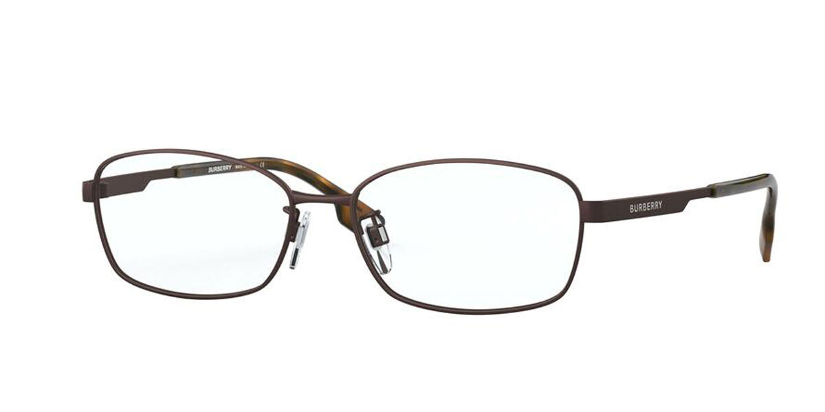 Image of Burberry BE1346TD Asian Fit 1212 Óculos de Grau Marrons Masculino PRT